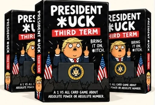 Three President Third Term game boxes